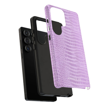 Luxe Leather in Purple - Tough Phone Case