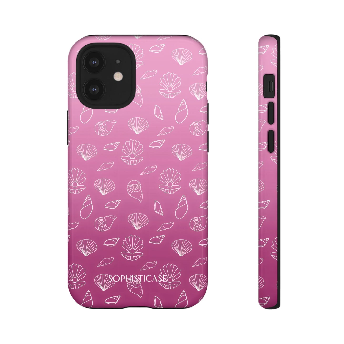 Seashell Society in Purple - iPhone Case, Samsung Galaxy Case, Google Pixel Case