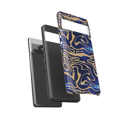 Cosmic Zebra in Blue - iPhone Case, Samsung Galaxy Case, Google Pixel Case