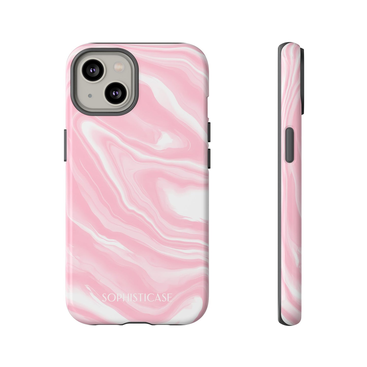 Liquid Dreams in Pink - Drop Proof Phone Case for iPhone