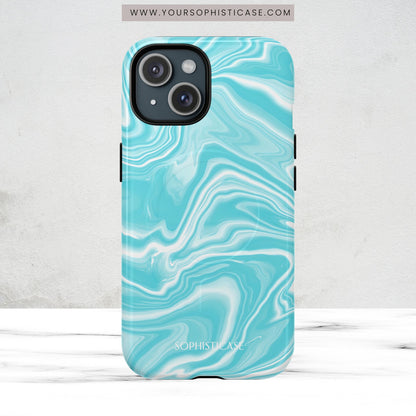 Liquid Dreams in Aqua - Magsafe Case