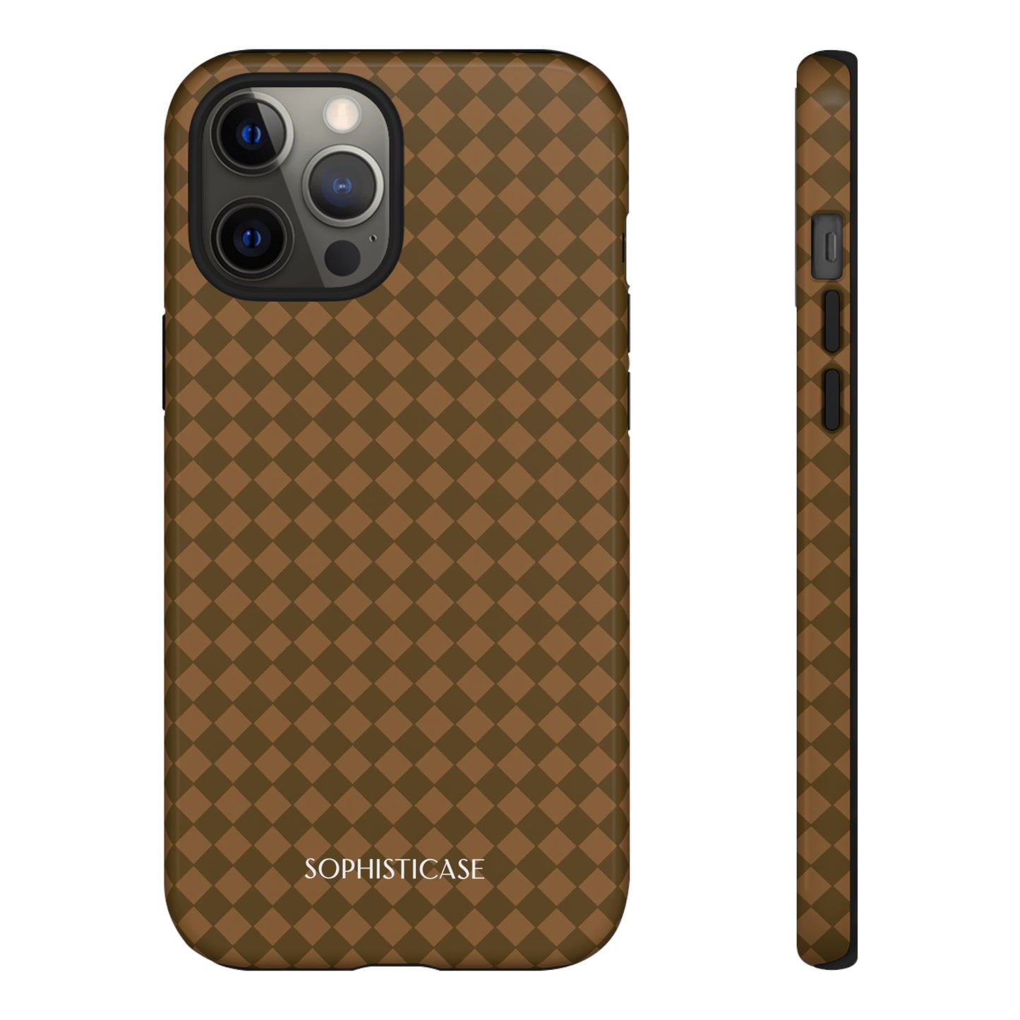 Diamond Diva in Deep Brown - iPhone Case, Samsung Galaxy Case, Google Pixel Case