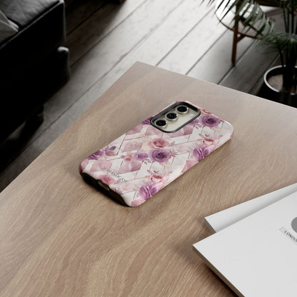 Royal Floral in Mauve Rose - Tough Phone Case