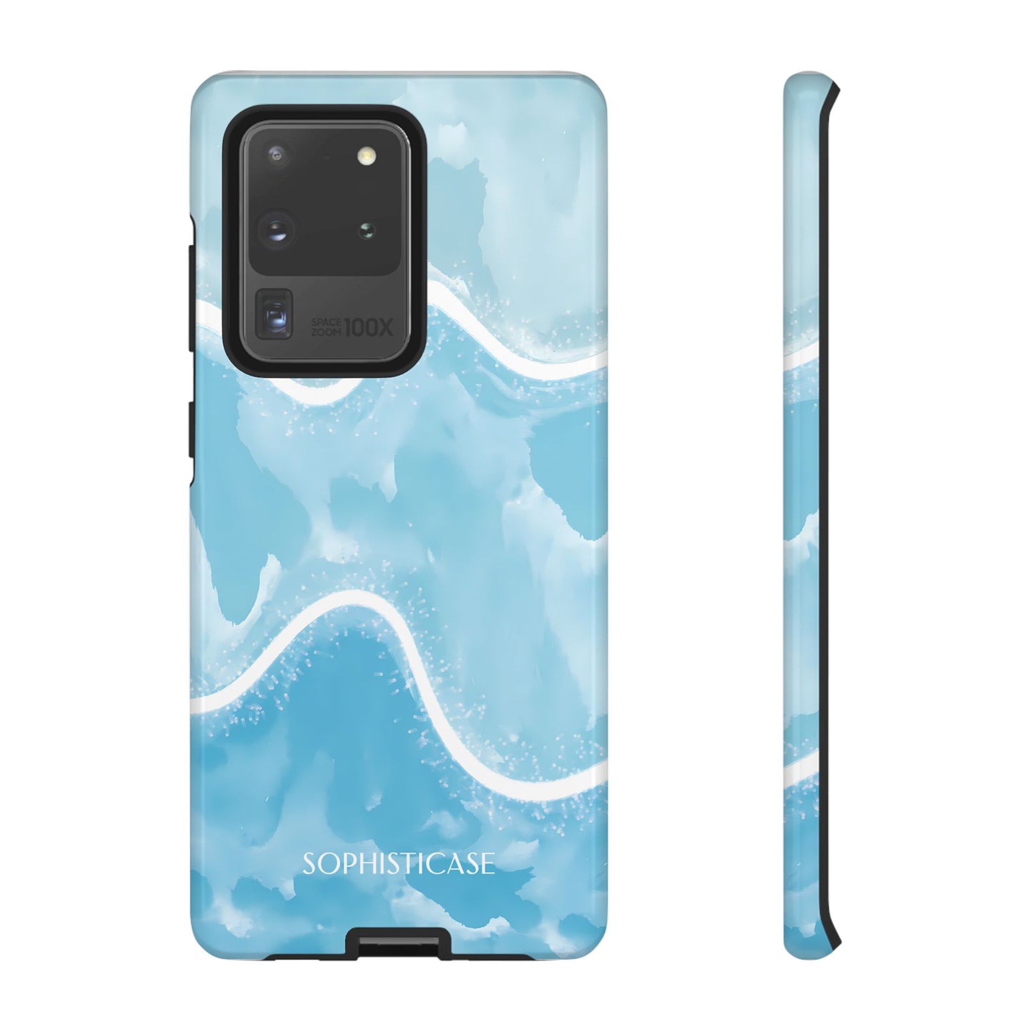 Serenity in Blue - Drop Proof Phone Case for iPhone, Samsung Galaxy and Google Pixel