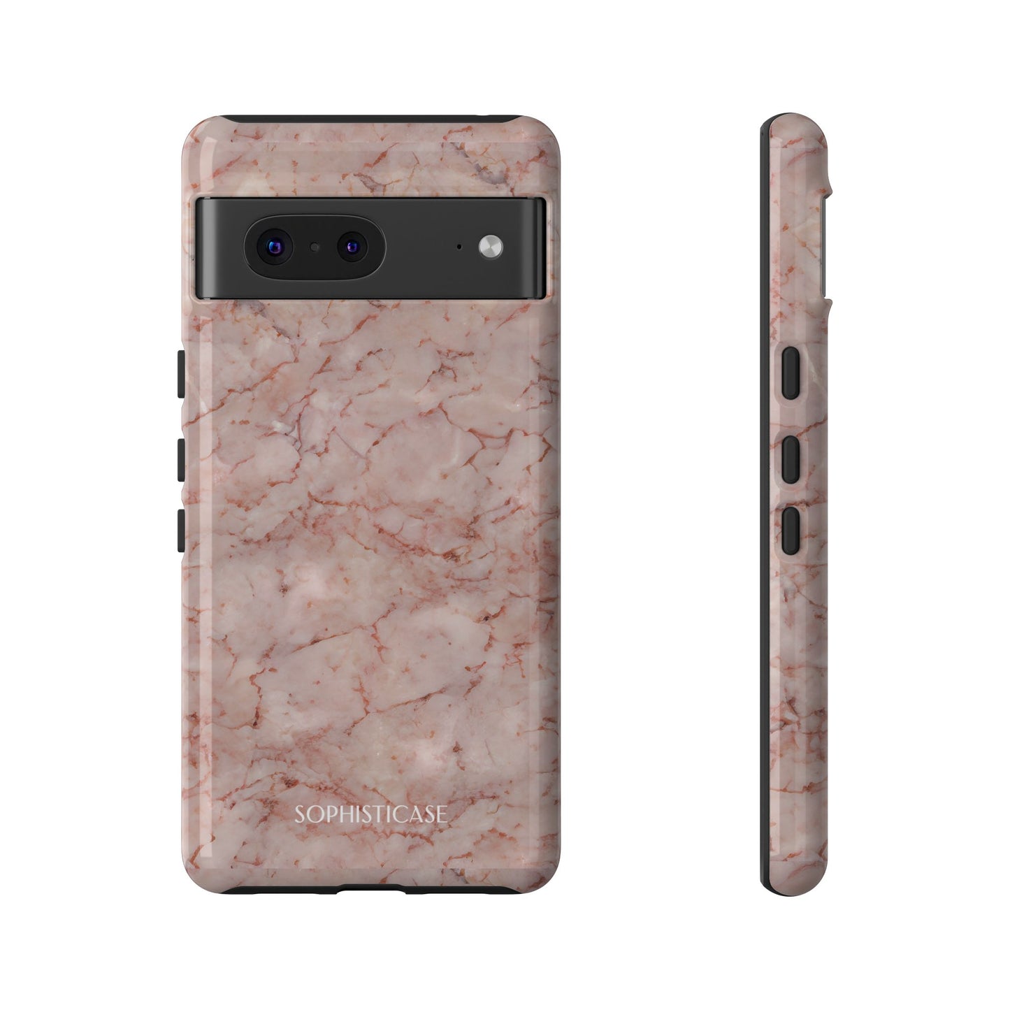 Marble Opulence in Pink - iPhone Case, Samsung Galaxy Case, Google Pixel Case