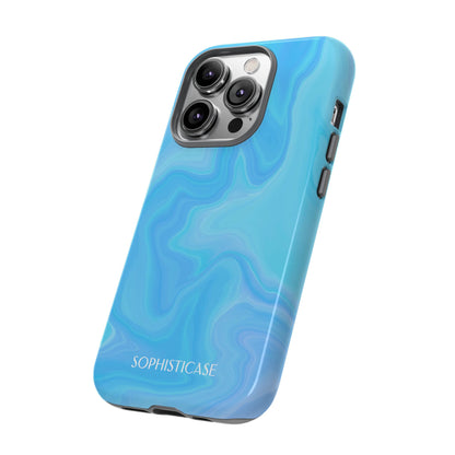 Liquid Magic in Blue - Drop Proof Phone Case for iPhone