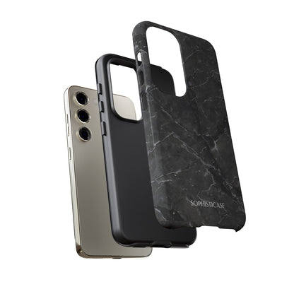 Marble Opulence in Black - iPhone Case, Samsung Galaxy Case, Google Pixel Case