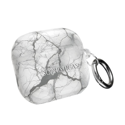 AirPod Cases - Marble Opulence in Charcoal Grey