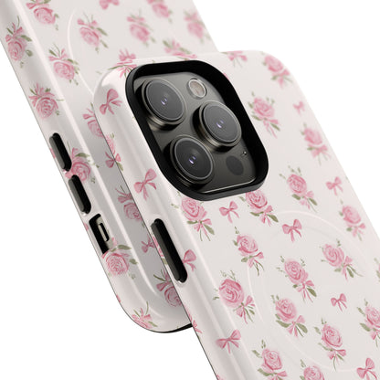 The Sweetest Thing in Coquette Roses and Bows - iPhone Magsafe Case