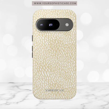 Oh Deer! in Neutral Beige- Tough Phone Case