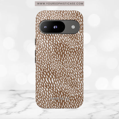 Oh Deer! in Brown- Tough Phone Case