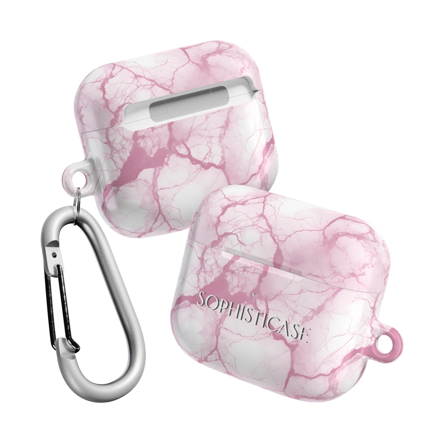 AirPod Cases - Marble Opulence in Pink