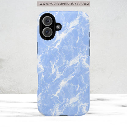 Marble Crush in Blue - Magsafe Case