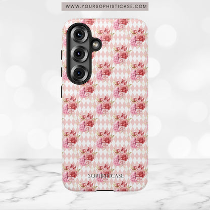 Rose Diamond Romance in Juliette - Tough Phone Case