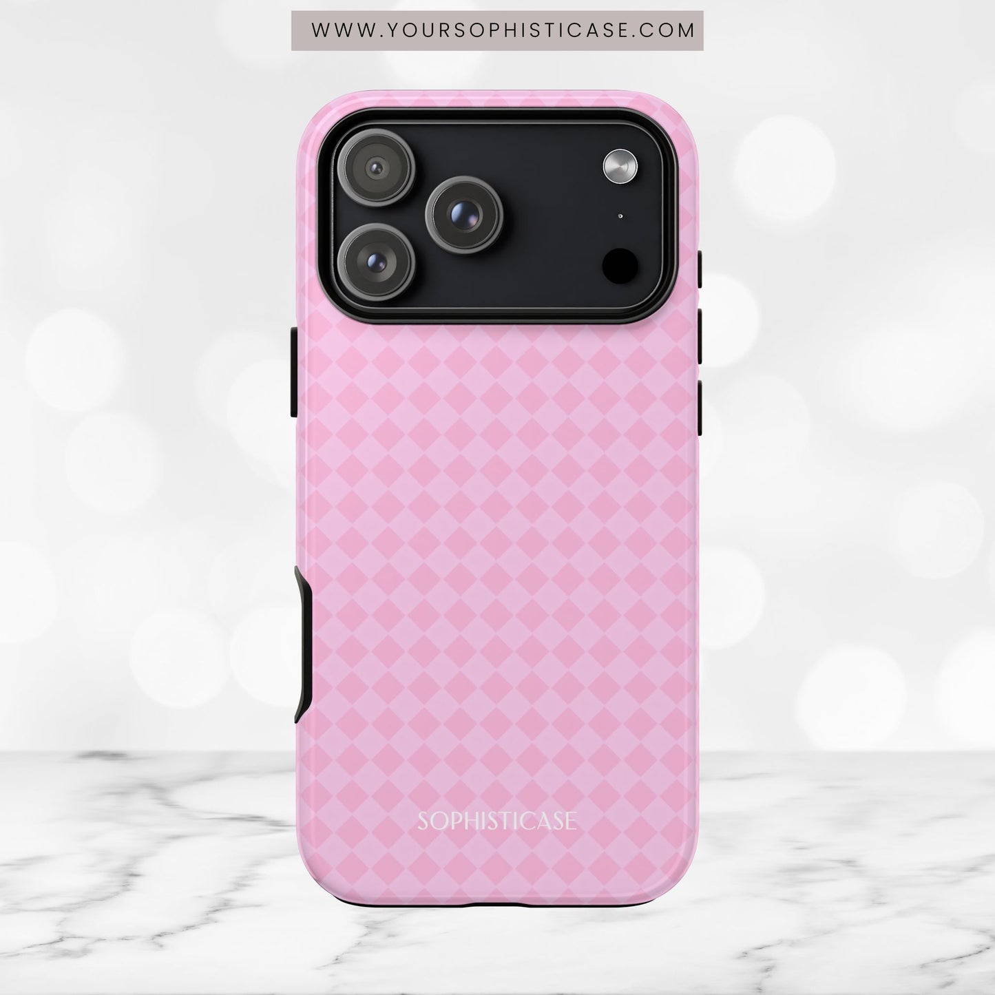 Diamond Diva in Pink - iPhone Case, Samsung Galaxy Case, Google Pixel Case