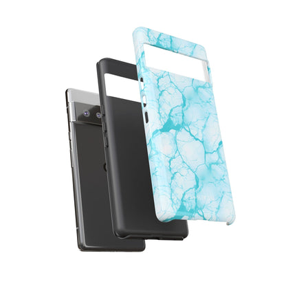 Marble Opulence in Aqua - Tough Phone Case