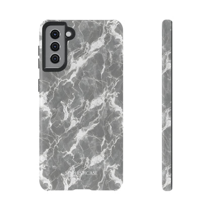 Marble Crush in Charcoal Grey - iPhone Case, Samsung Galaxy Case, Google Pixel Case