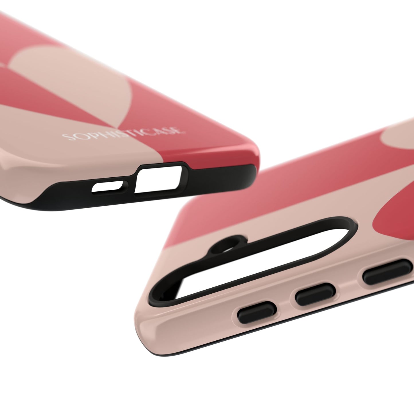 Be Mine in Red and Brown - iPhone Case, Samsung Galaxy Case, Google Pixel Case