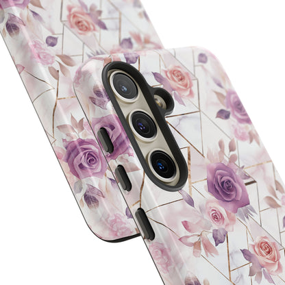Royal Floral in Rose Royale - Tough Phone Case