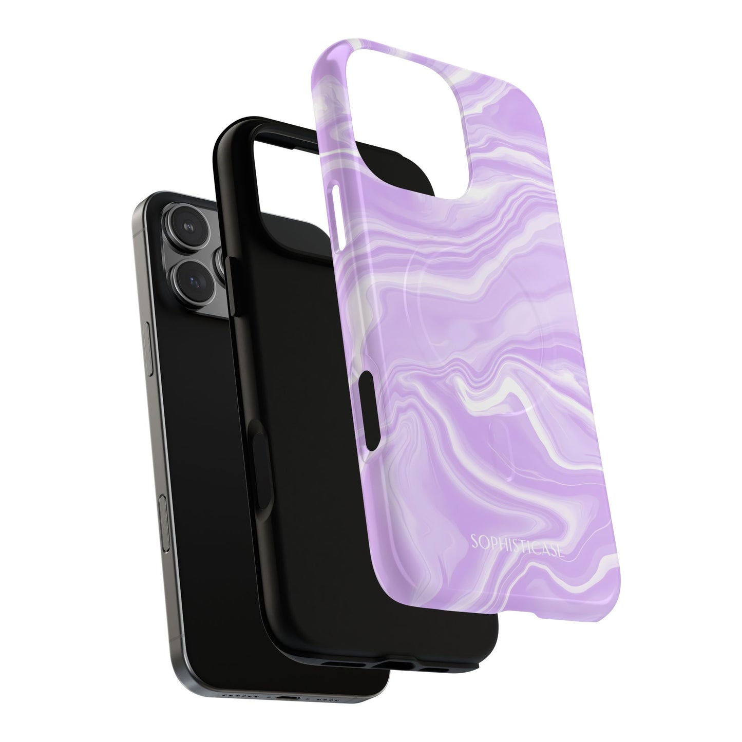 Liquid Dreams in Light Purple - Magsafe Case