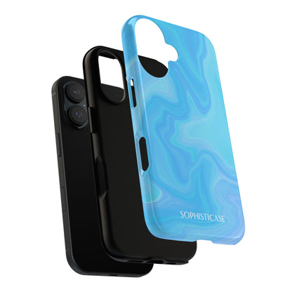 Liquid Magic in Blue - iPhone Case