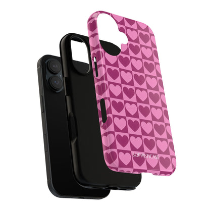 Tough Love in Purple - iPhone Case