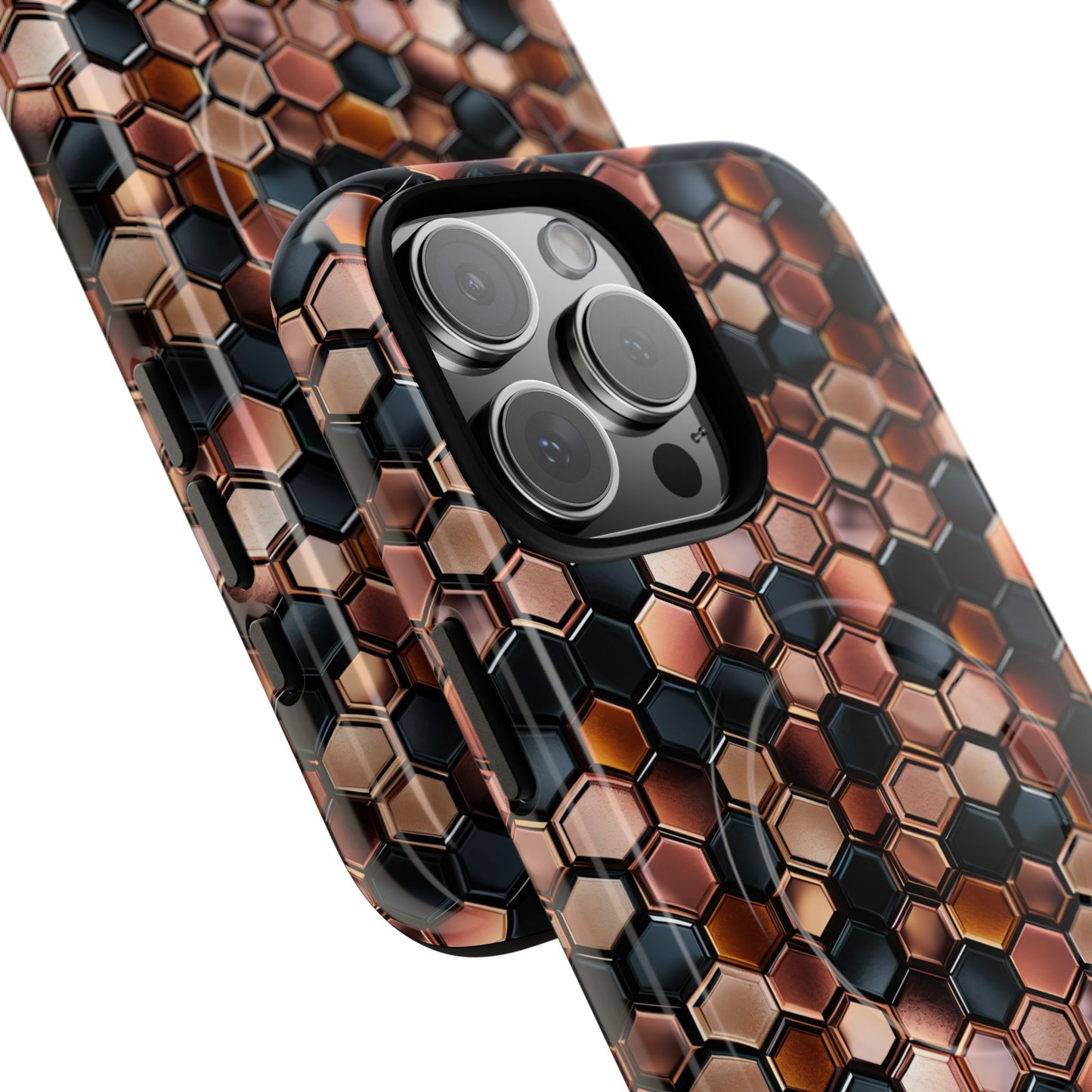 Rose' Runway in Honeycomb Mosaic - Magsafe Case