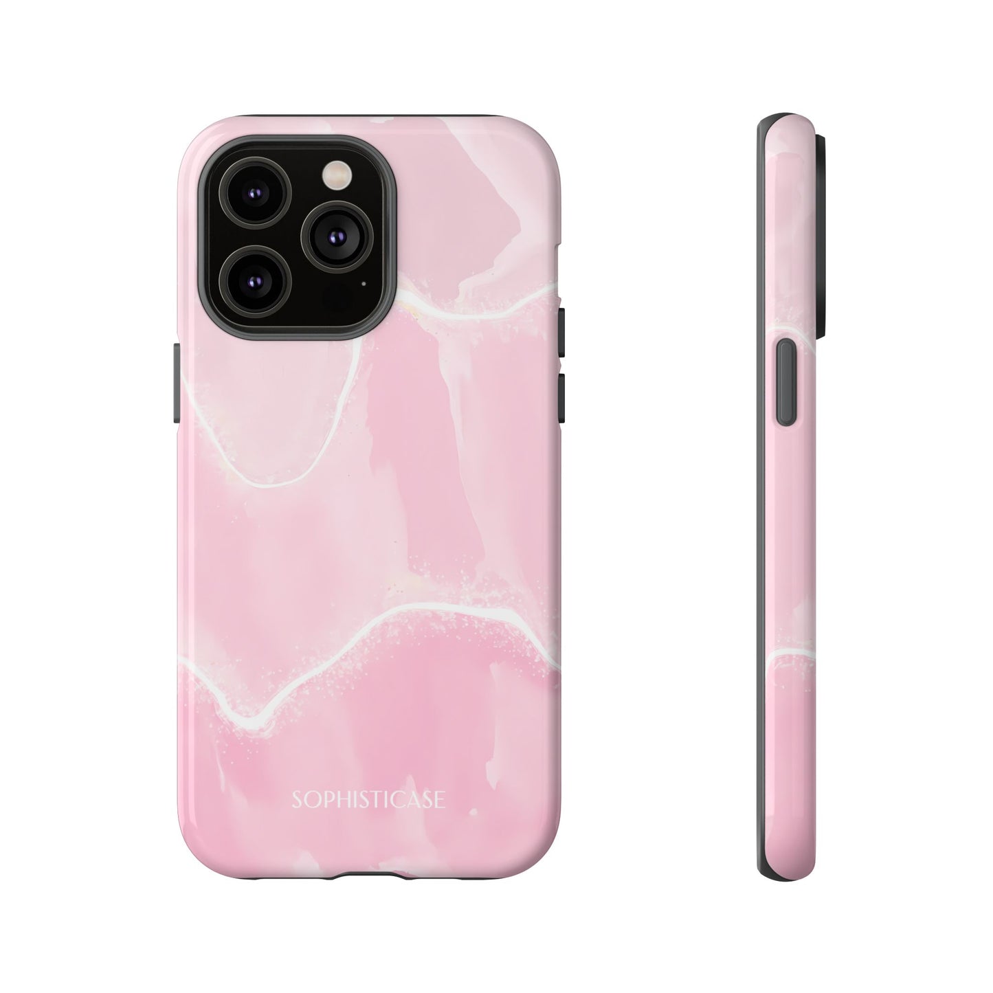 Serenity in Light Pink - iPhone Case
