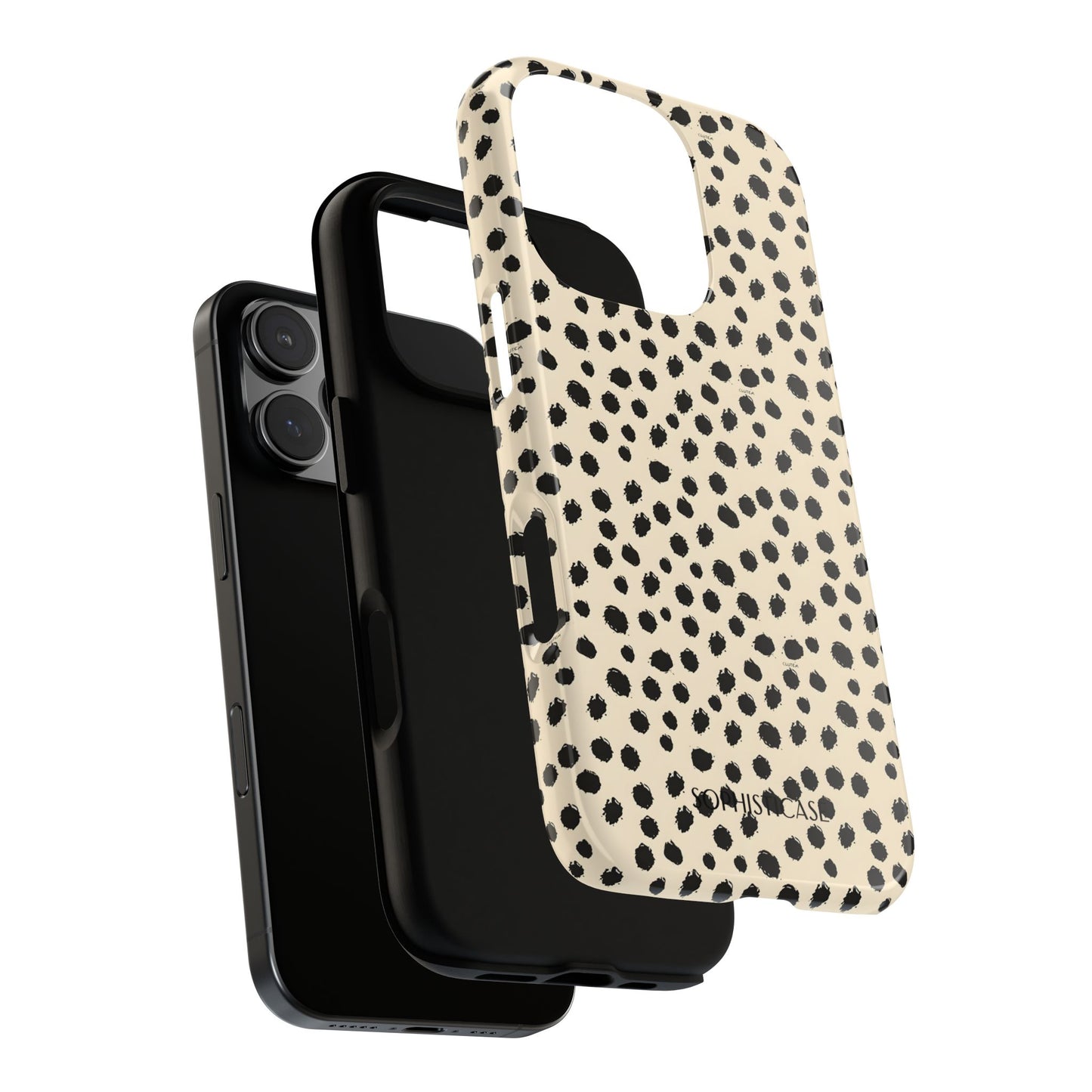 Cheetahs and Liars in Beige - iPhone Case