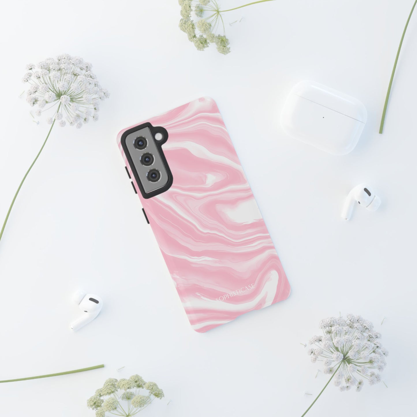 Liquid Dreams in Pink - Tough Phone Case