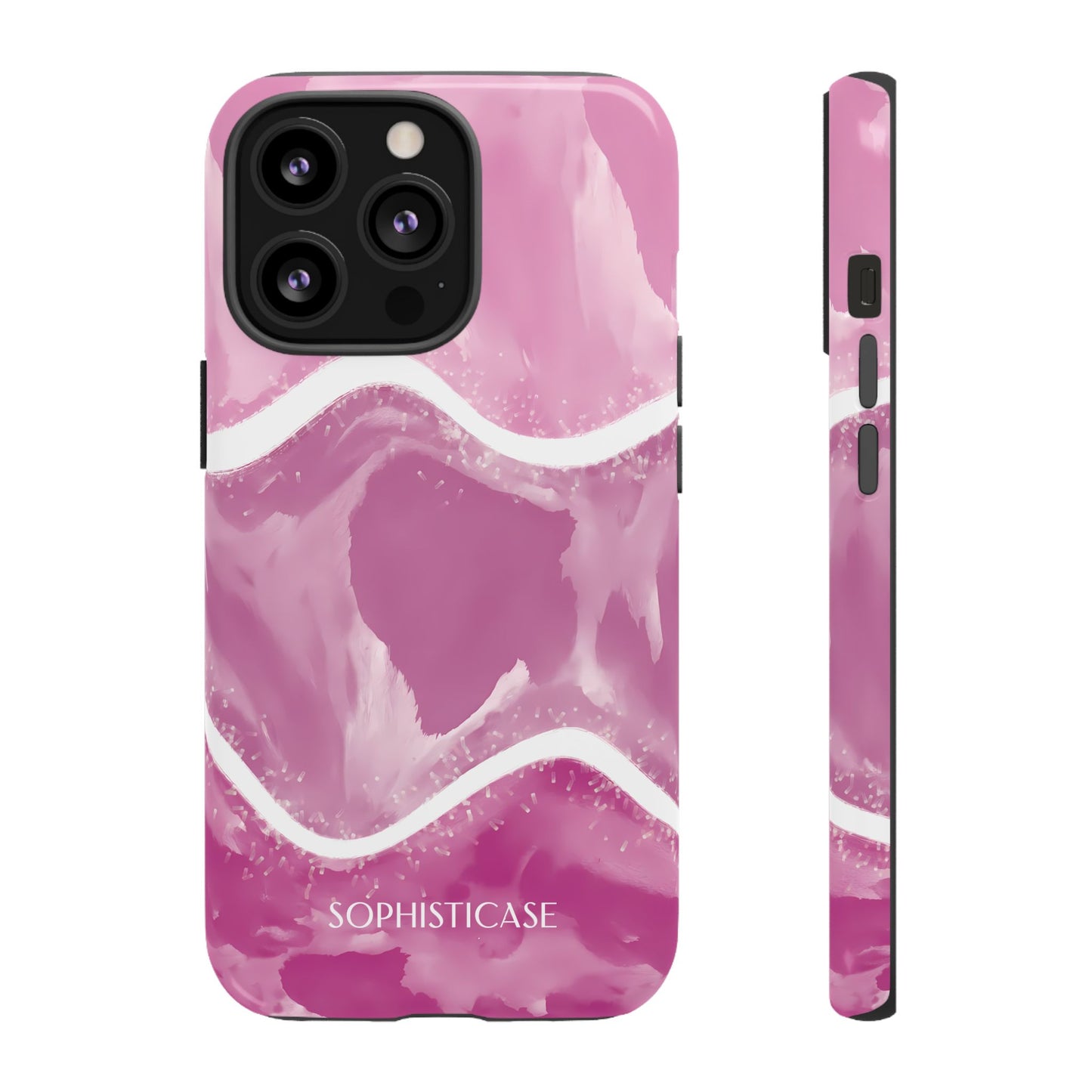 Serenity in Plum Purple - Drop Proof Phone Case for iPhone