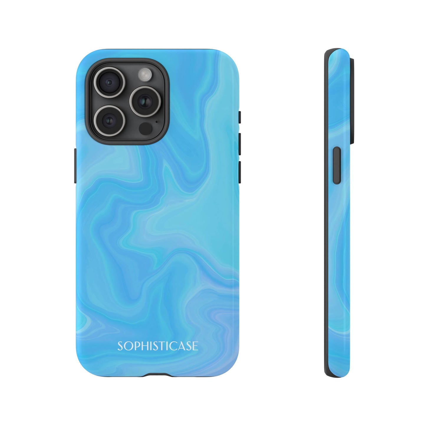 Liquid Magic in Blue - Drop Proof Phone Case for iPhone