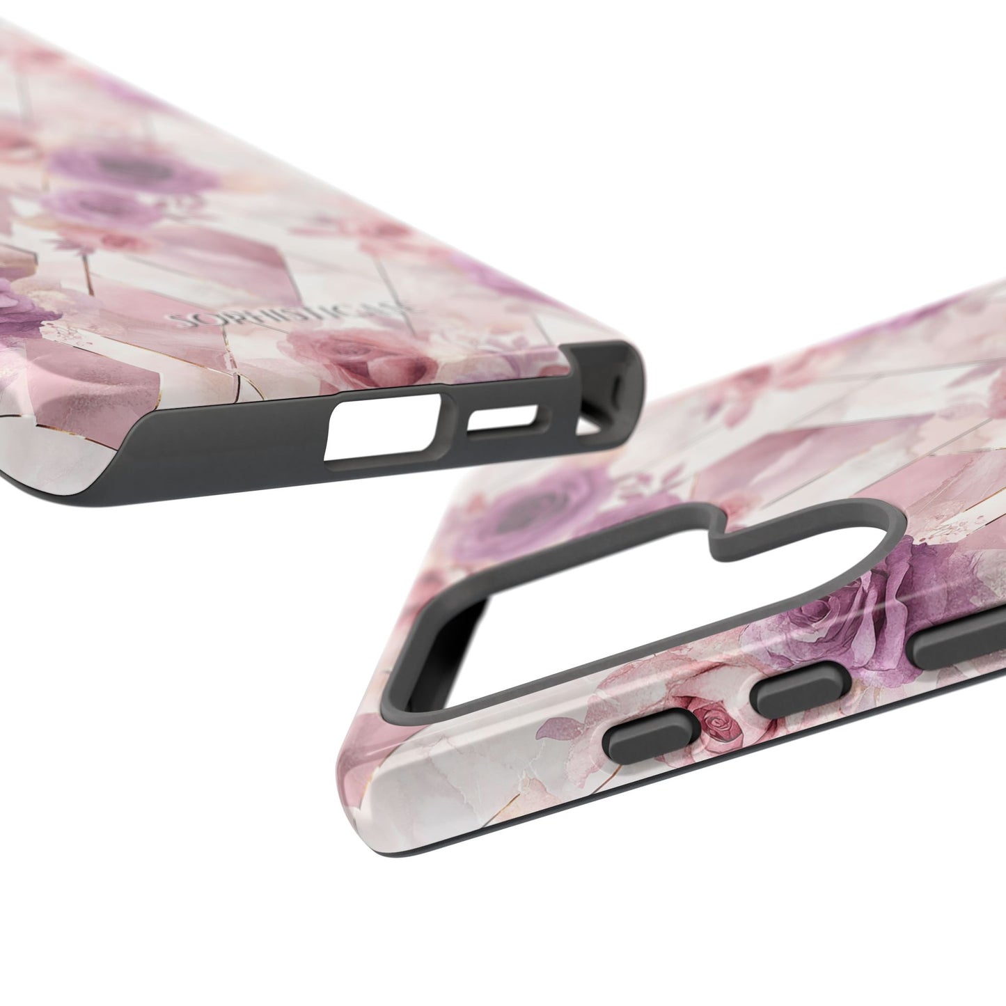 Royal Floral in Mauve Rose - Tough Phone Case