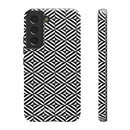 Illusions in Black - Tough Phone Case for Samsung Galaxy