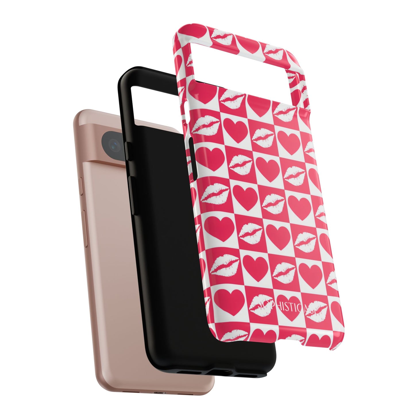 Belle Amie in Hot Pink - Galentines Release - Shockproof Phone Case for iPhone, Samsung Galaxy and Google Pixel