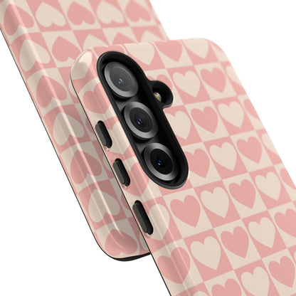 Tough Love in Pink - Tough Phone Case