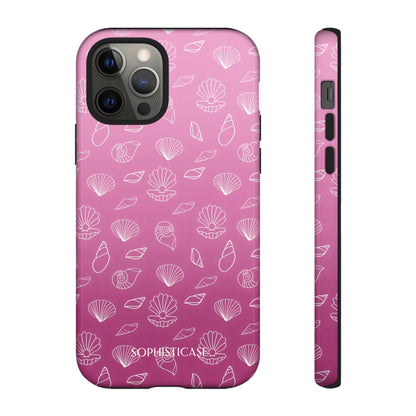 Seashell Society in Purple - iPhone Case