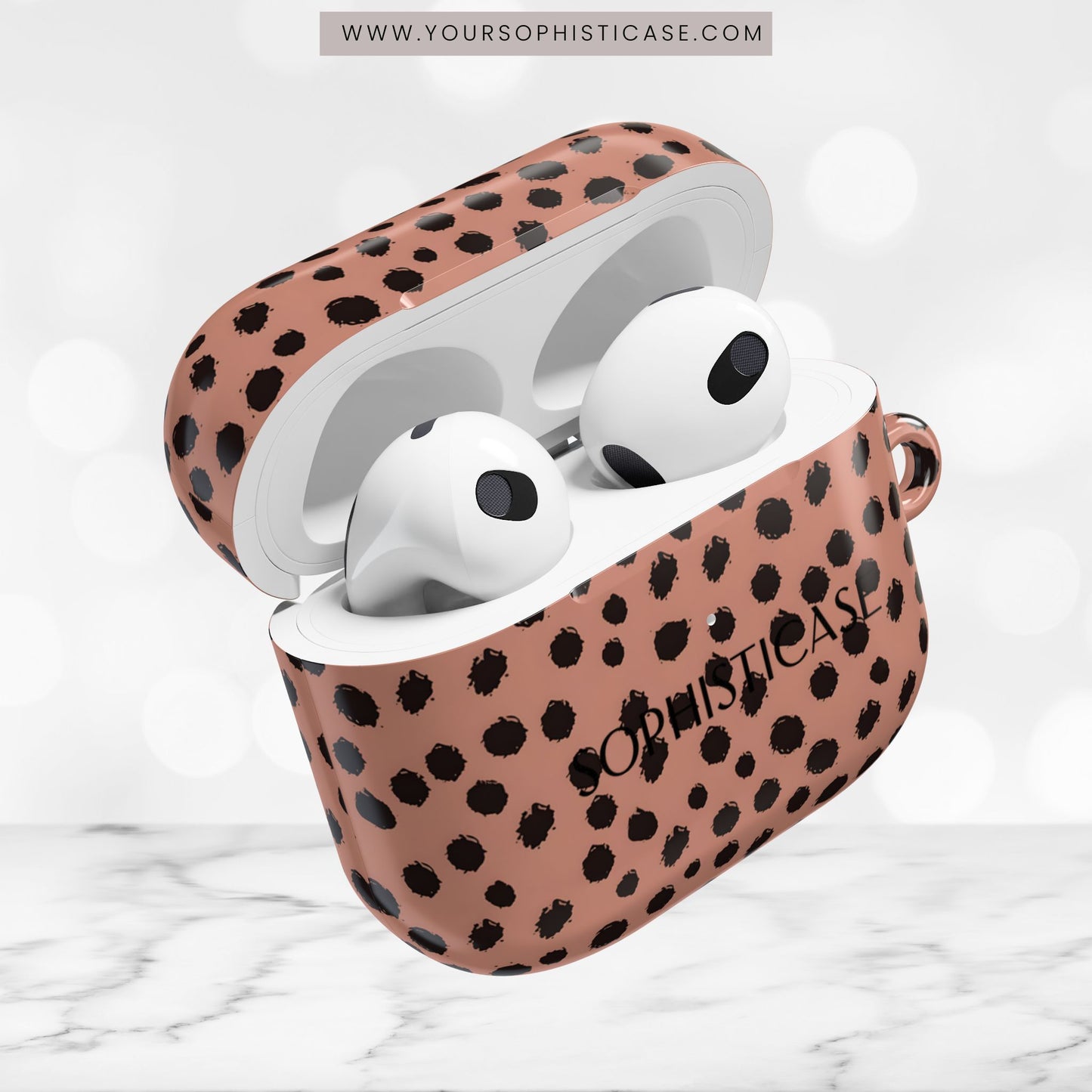 AirPod Cases - Cheetahs and Liars in Brown