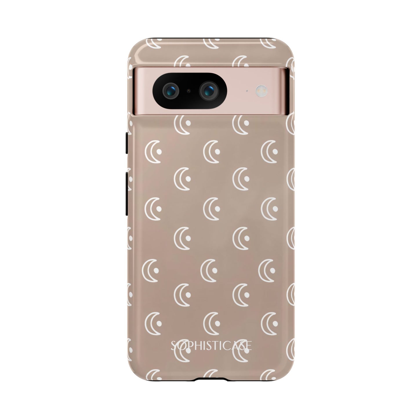 Moon Phase in Boho Brown - Tough Phone Case for Google Pixel