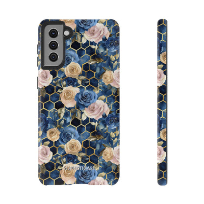 Royal Floral in Midnight Rose - Tough Phone Case