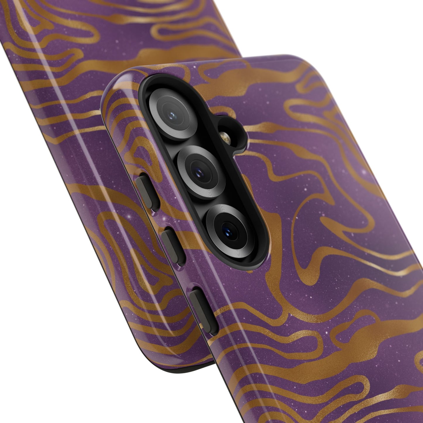 Cosmic Zebra in Purple - iPhone Case, Samsung Galaxy Case, Google Pixel Case