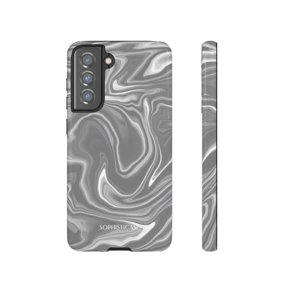 Liquid Dreams in Charcoal - Tough Phone Case