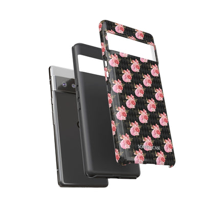 Rose Diamond Romance in Vivienne - Tough Phone Case