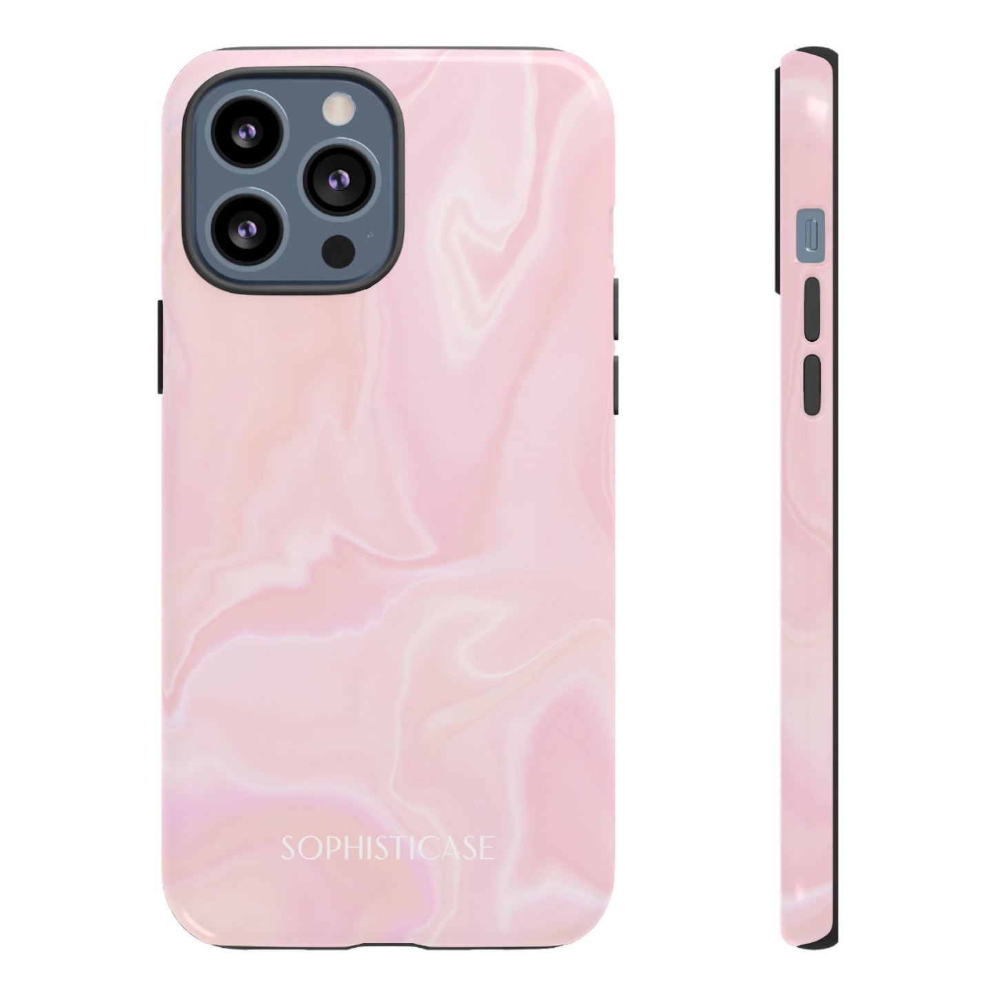 Liquid Magic in Pink Haze - Protective Phone Case for iPhone