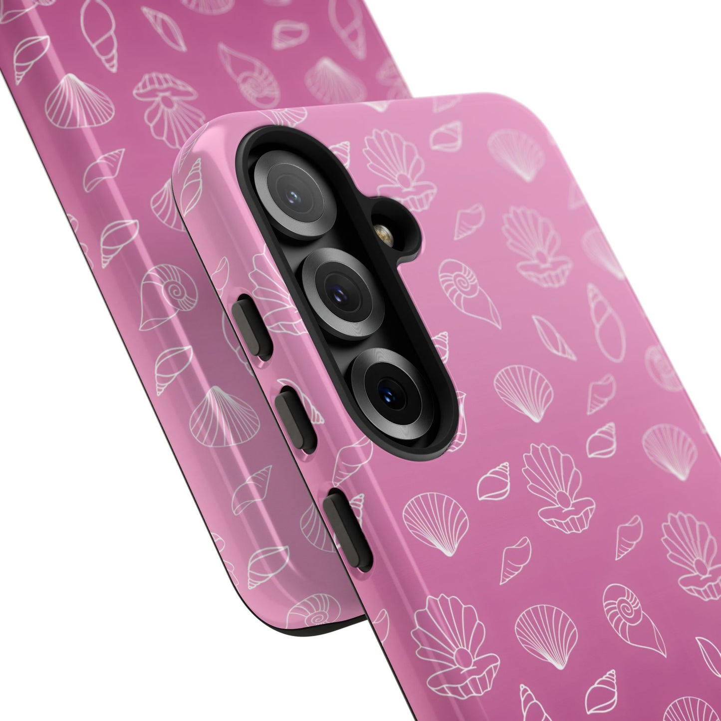 Seashell Society in Purple - iPhone Case, Samsung Galaxy Case, Google Pixel Case