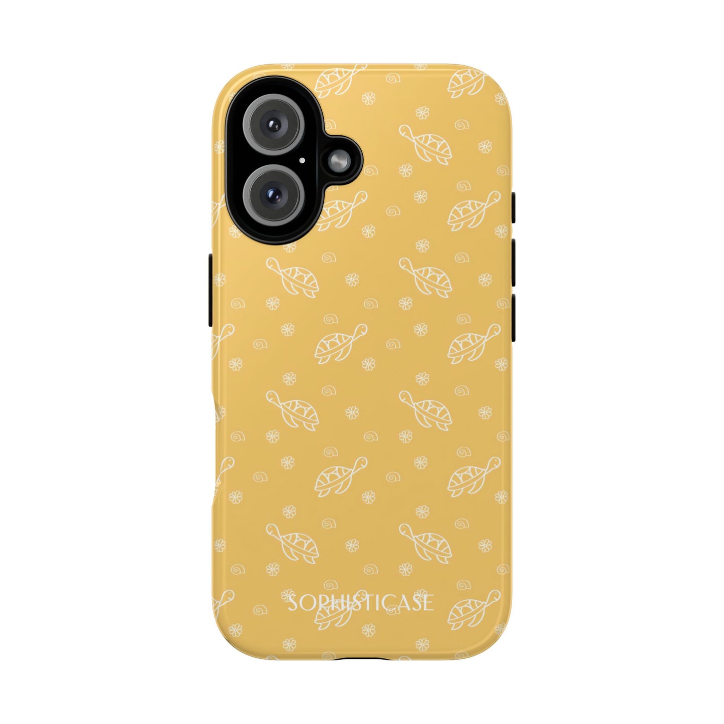 Turtle Island in Yellow - Tough iPhone Case