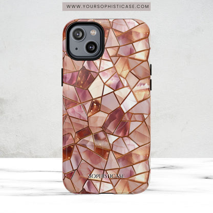 Rose' Runway in Champagne Mosaic - Magsafe Case