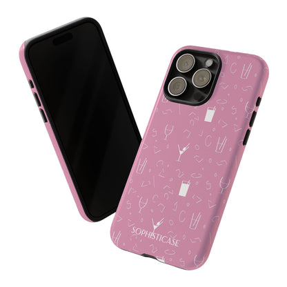 Cocktail Hour in Pink - iPhone Case