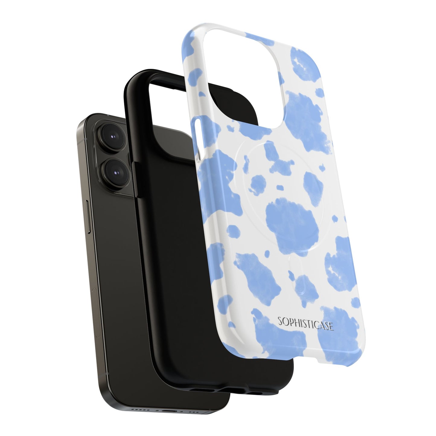 Holy Cow in Blue - Magsafe Phone Case