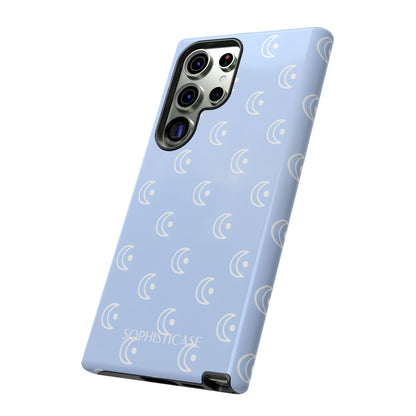 Moon Phase in Baby Blue - Tough Phone Case for Samsung Galaxy